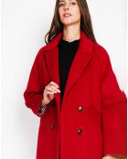Manteau Sandra bordeaux