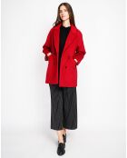 Manteau Sandra bordeaux