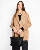 Manteau Sandra nougat