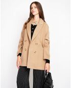 Manteau Sandra nougat