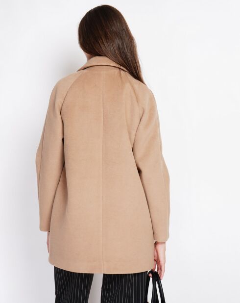 Manteau Sandra nougat