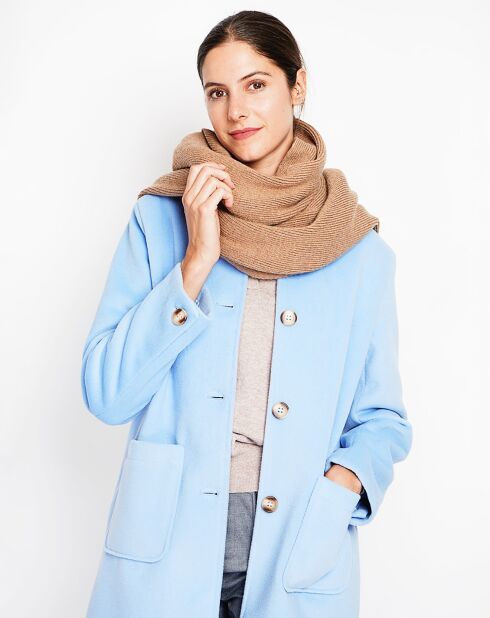 Manteau Sofia azur