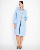 Manteau Sofia azur