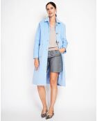 Manteau Sofia azur