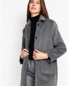 Manteau Sofia loup