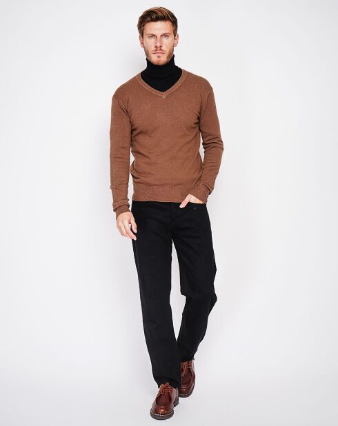 Pull Pierre marron