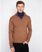 Pull Pierre marron
