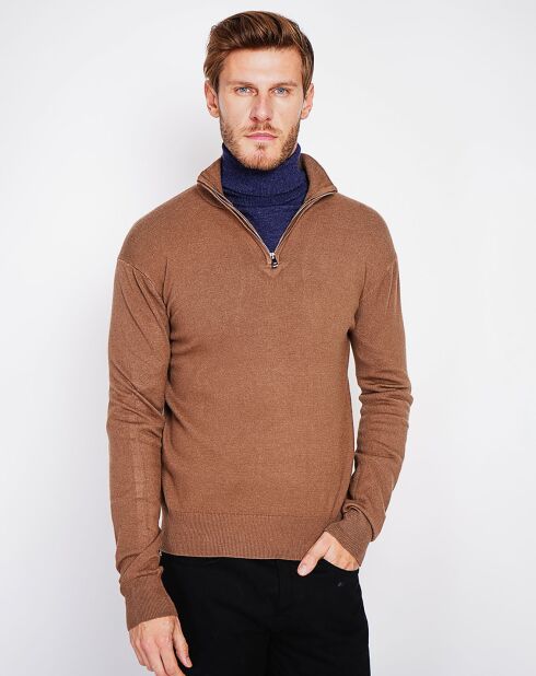 Pull Pierre marron
