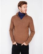 Pull Pierre marron
