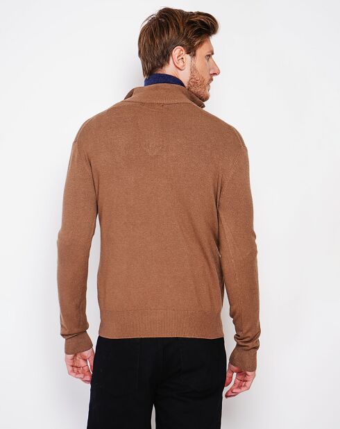 Pull Pierre marron