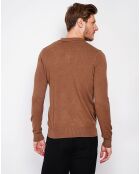 Pull Pierre marron