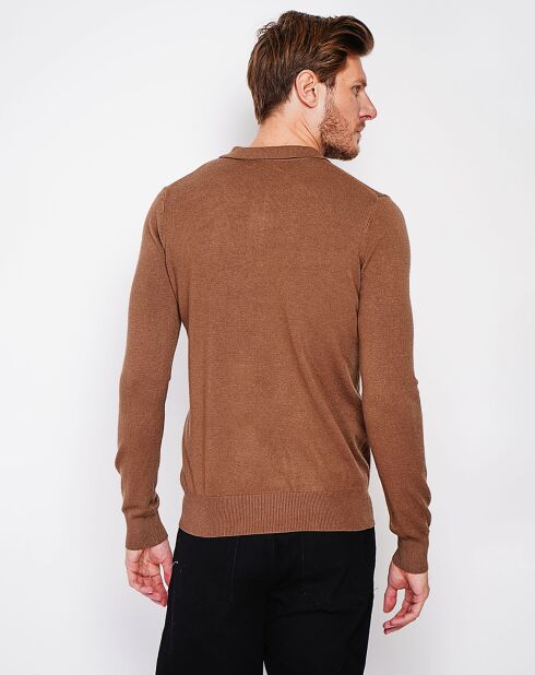 Pull Pierre marron