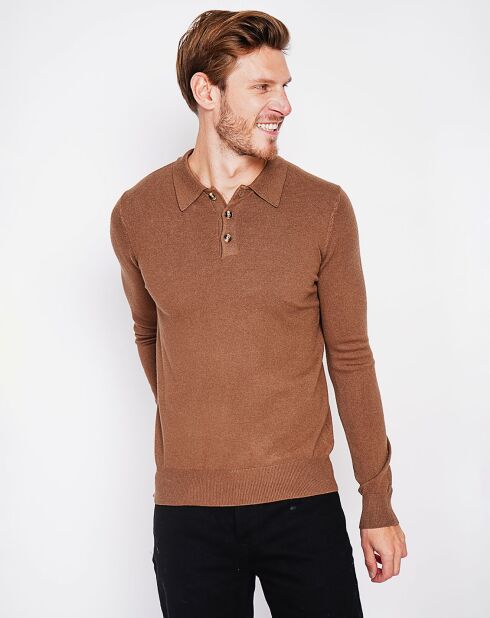 Pull Pierre marron