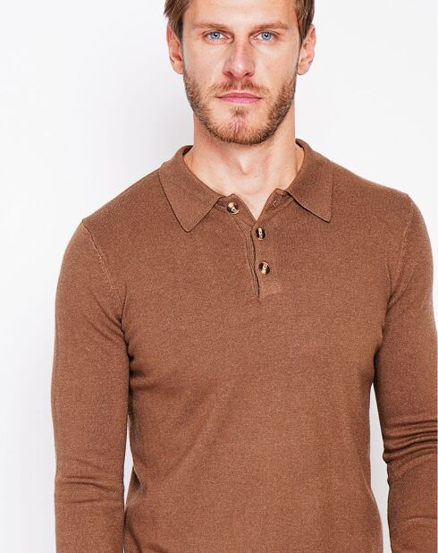 Pull Pierre marron