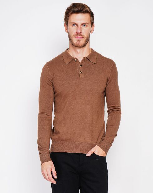 Pull Pierre marron