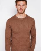 Pull Pierre marron