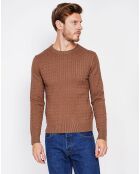 Pull Pierre marron