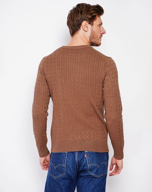 Pull Pierre marron