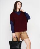 Pull Victoire bordeaux