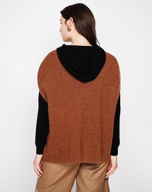 Pull Victoire marron