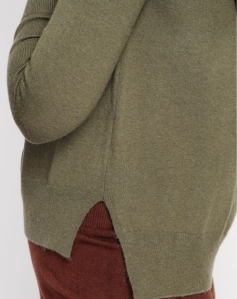 Pull Emilie kaki