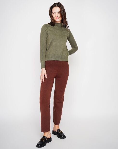 Pull Emilie kaki