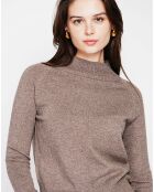 Pull Emilie taupe