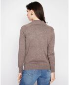 Pull Emilie taupe