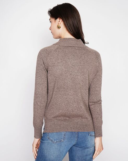 Pull Emilie taupe