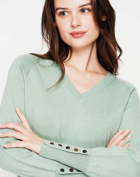 Pull Heloise jade