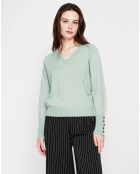 Pull Heloise jade
