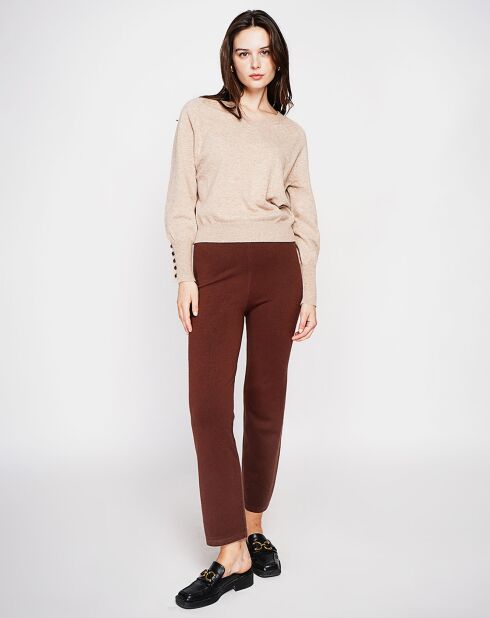 Pull Heloise nougat