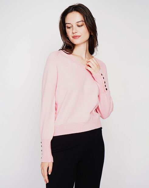 Pull Heloise rose barby