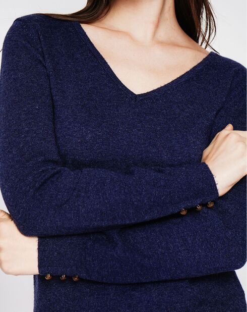 Pull Juliette bleu nuit