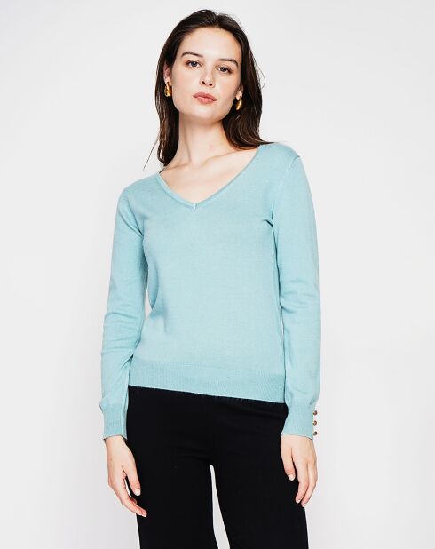 Pull Juliette turquoise