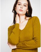 Pull Juliette vert olive