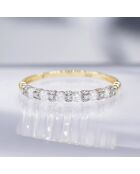 Bague Kuantan Diamants 0.29ct or jaune