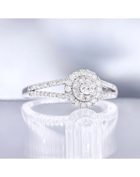 Bague Jaya Diamants 0.48 ct or blanc