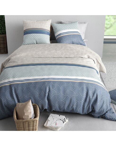 Parure Housse de Couette Canopee multicolore