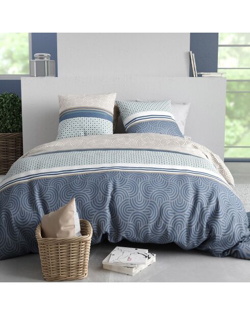 Parure Housse de Couette Canopee multicolore