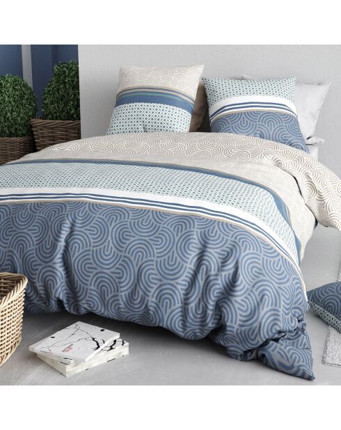 Parure Housse de Couette Canopee multicolore