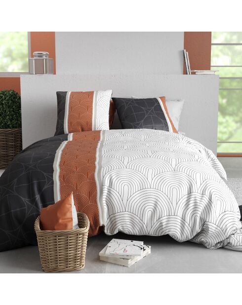 Parure Housse de Couette Equinoxe multicolore