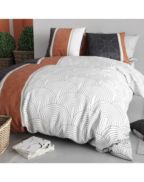 Parure Housse de Couette Equinoxe multicolore