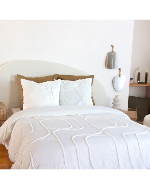 Parure Housse de Couette Jaja blanche