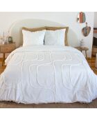 Parure Housse de Couette Jaja blanche