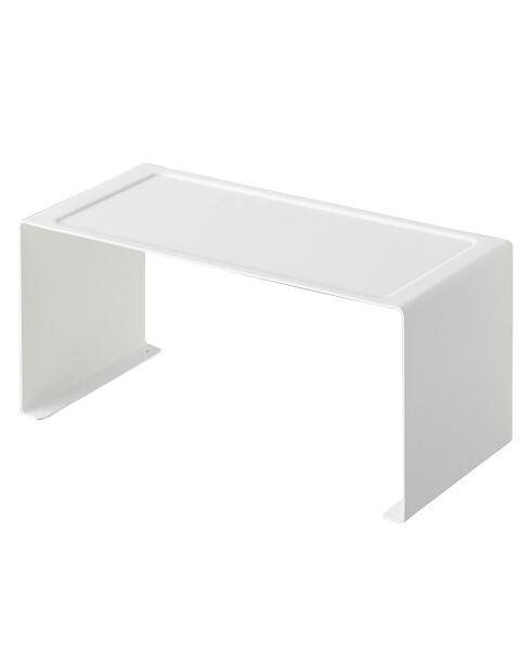 Etagère de cuisine empilable  blanc - 30.5x14x14 cm