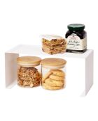 Etagère de cuisine empilable  blanc - 30.5x14x14 cm