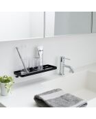 Support pour produits noir - 30x11.5x4.7 cm