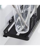 Support pour produits noir - 30x11.5x4.7 cm