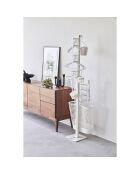 Faltbarer Wäscheständer für den Innenbereich weiß - 175x25x160 cm